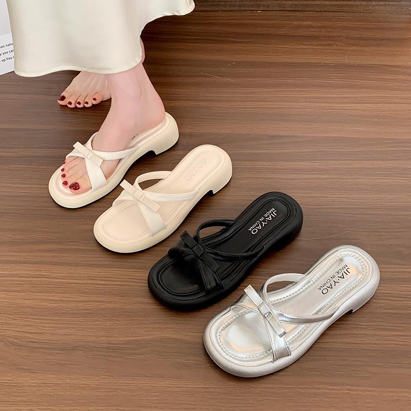 Bow flat slippers spring 2025 new fashion trend low heel silver beach sandals women s shoes 35 бежевый
Bow flat slippers spring 2025 new fashion trend low heel silver beach sandals women s shoes 35 бежевый