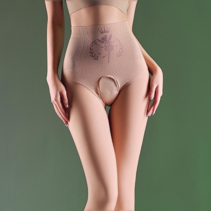 Huaxianzi High Waist Tummy Control Open Crotch Fleece-Lined Leggings for Women - Nude Look, Warm for Autumn/Winter. 100g Stirrup One Size 90-120 lbs
Huaxianzi High Waist Tummy Control Open Crotch Fleece-Lined Leggings for Women - Nude Look, Warm for Autumn/Winter. 100g Stirrup One Size 90-120 lbs