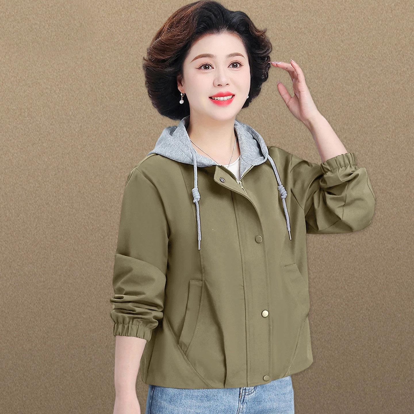 Mother s Day 2026 New Style: Elegant Hooded Jacket for Middle-aged Moms 5XL (150-165 lbs)
Mother s Day 2026 New Style: Elegant Hooded Jacket for Middle-aged Moms 5XL (150-165 lbs)
