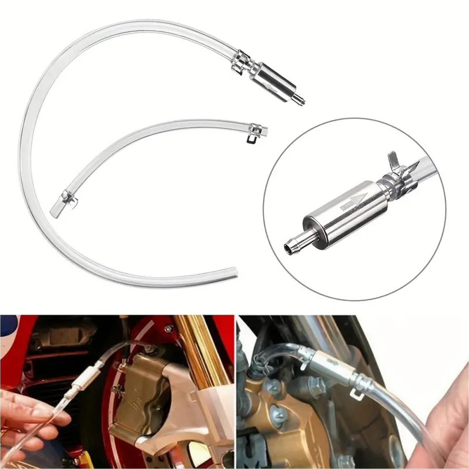 Motorcycle Brake Caliper Bleeder Hose for Efficient Air Removal & Enhanced Braking Performances Easy to Install and Use
Motorcycle Brake Caliper Bleeder Hose for Efficient Air Removal & Enhanced Braking Performances Easy to Install and Use