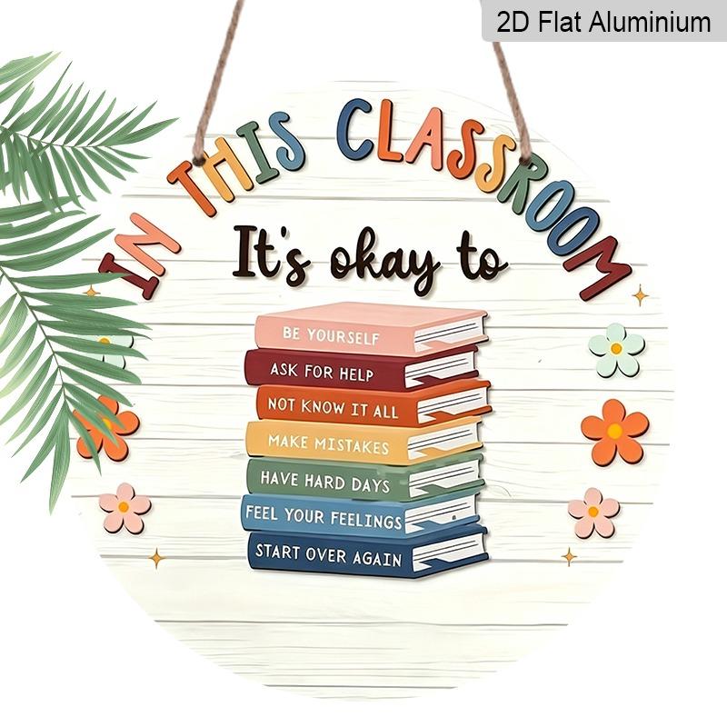 2D Flat, Retro-style High-end Aluminum Wall Decoration, Available in Multiple Sizes. Teacher-themed Signboard with Inspirational Quotes. Suitable for 20*20cm
2D Flat, Retro-style High-end Aluminum Wall Decoration, Available in Multiple Sizes. Teacher-themed Signboard with Inspirational Quotes. Suitable for 20*20cm
