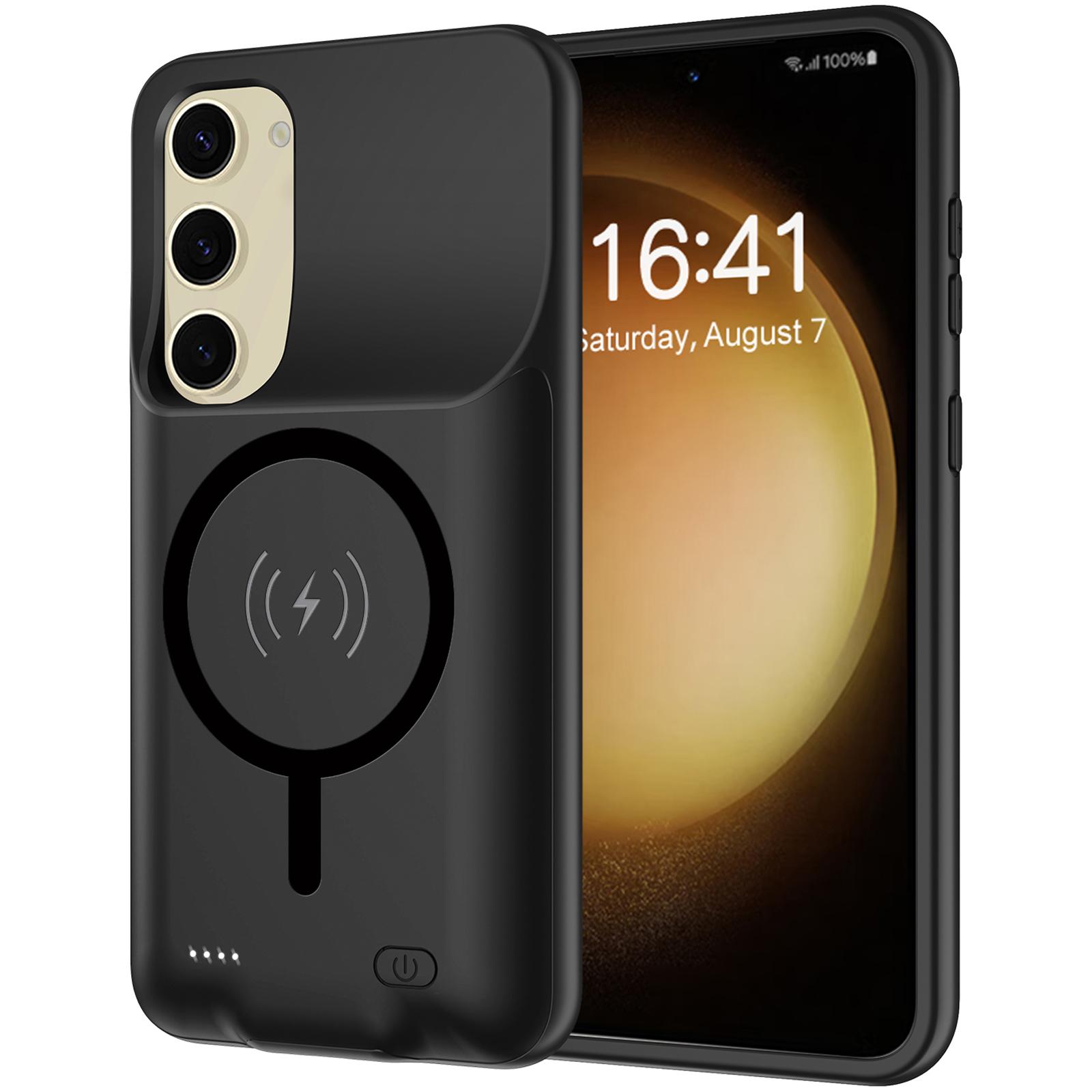 For Samsung Galaxy S23 10000mAh Phone Extended Battery Compatible with MagSafe TPU Edge Charging Case A
For Samsung Galaxy S23 10000mAh Phone Extended Battery Compatible with MagSafe TPU Edge Charging Case A