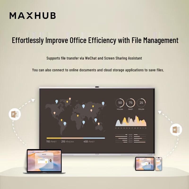Maxhub EG75DD 75-inch Smart Conference Display (CN version)
Maxhub EG75DD 75-inch Smart Conference Display (CN version)