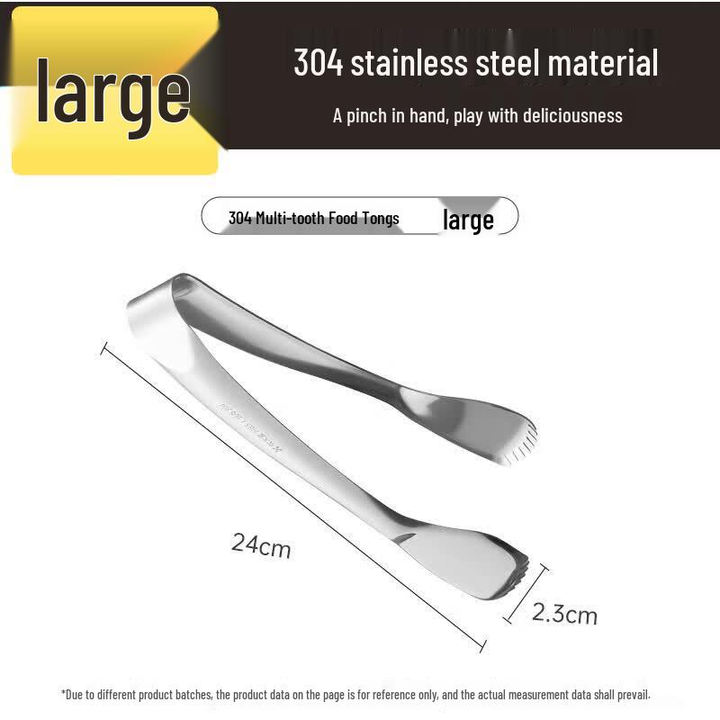 COOKER KING Stainless Steel Multi-tooth Food Clips
COOKER KING Stainless Steel Multi-tooth Food Clips