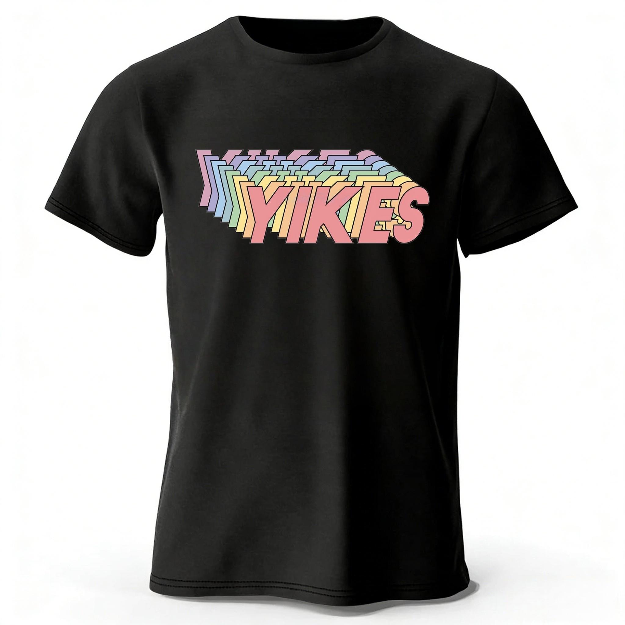 Trendy Retro Rainbow Gradient Pure Cotton Tshirt for Menwomen Fashionable Casual Plus Size Loose Short Sleeved Soft Top M
Trendy Retro Rainbow Gradient Pure Cotton Tshirt for Menwomen Fashionable Casual Plus Size Loose Short Sleeved Soft Top M