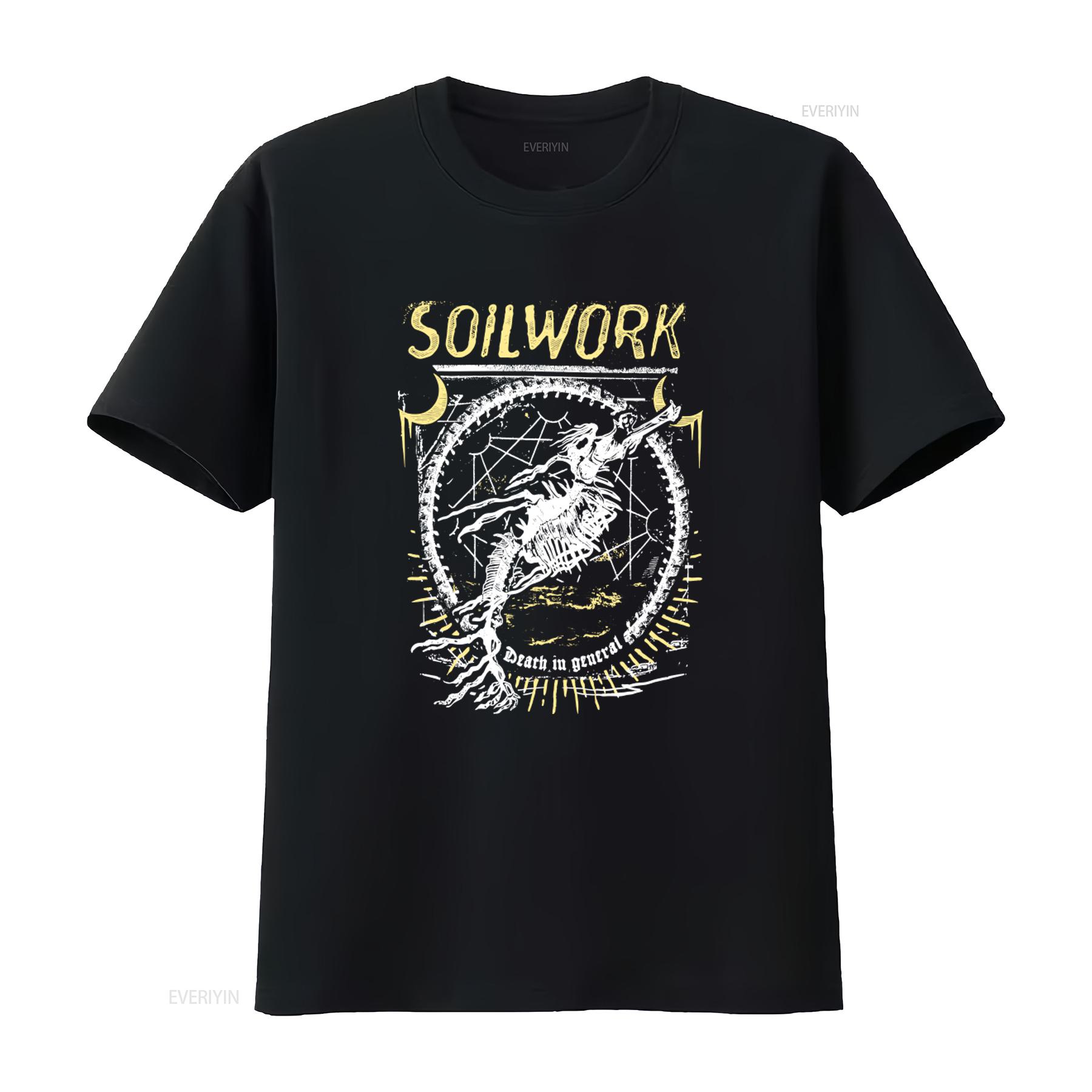Soilwork Swedish Melodic Death Metal Band In General Print T Shirt S 2XL vintage Washed Stylish Soft Breathable fashion Unisex 4XL
Soilwork Swedish Melodic Death Metal Band In General Print T Shirt S 2XL vintage Washed Stylish Soft Breathable fashion Unisex 4XL