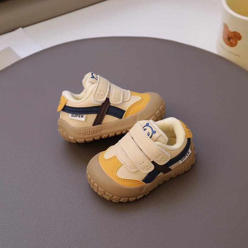 Baby Winter Warm Fleece Lined Color Block Anti Slip First Walker Shoes 16 жёлтый
Baby Winter Warm Fleece Lined Color Block Anti Slip First Walker Shoes 16 жёлтый