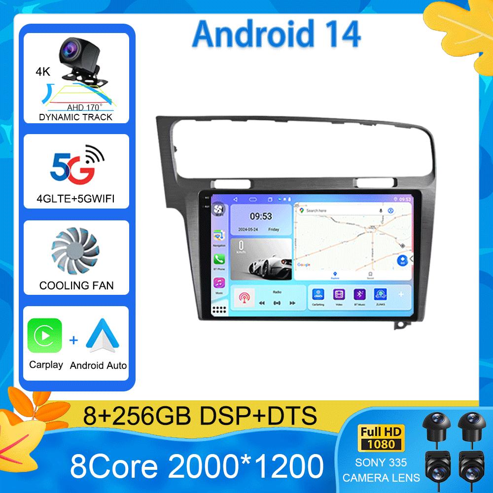 Android 14 для Volkswagen Golf 7 2013-2020 MK7 автомобильный радиоприемник мультимедиа видеоплеер навигация GPS 5G WIFI Carplay Auto 360 камера CHINA
Android 14 для Volkswagen Golf 7 2013-2020 MK7 автомобильный радиоприемник мультимедиа видеоплеер навигация GPS 5G WIFI Carplay Auto 360 камера CHINA
