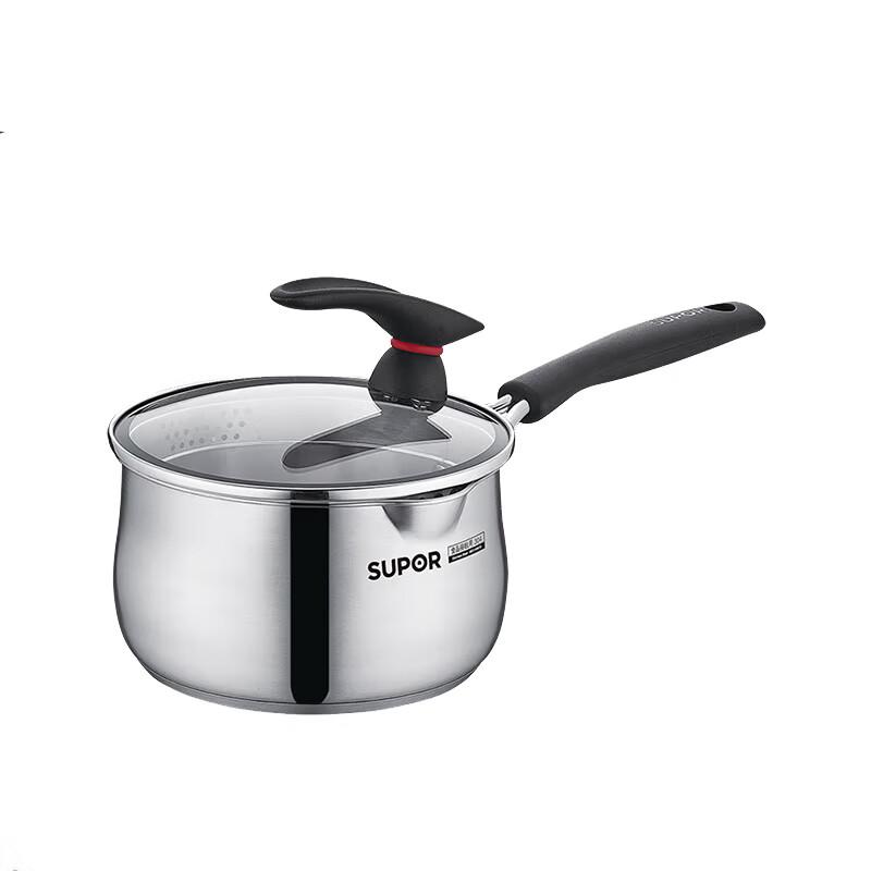 SUPOR Little Red Circle 16cm Stainless Steel Milk Pot
SUPOR Little Red Circle 16cm Stainless Steel Milk Pot