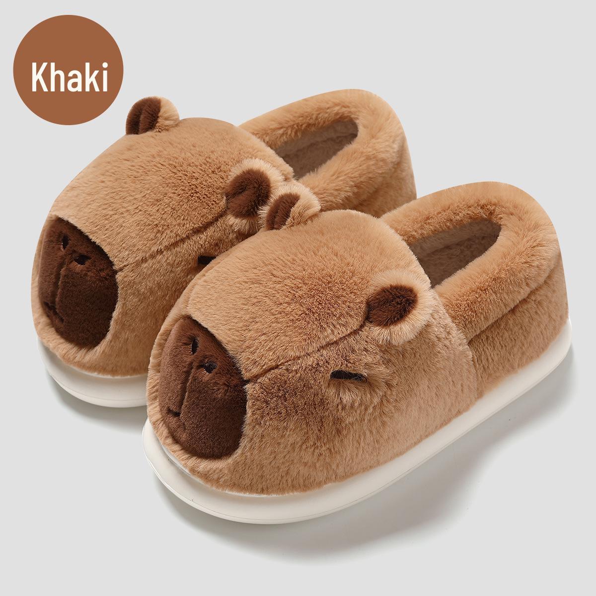 Unisex Winter Cartoon Cotton Slippers: Cute, Plush, Warm, Closed-Heel for Indoors 30-31 fits approximately 20cm хаки
Unisex Winter Cartoon Cotton Slippers: Cute, Plush, Warm, Closed-Heel for Indoors 30-31 fits approximately 20cm хаки