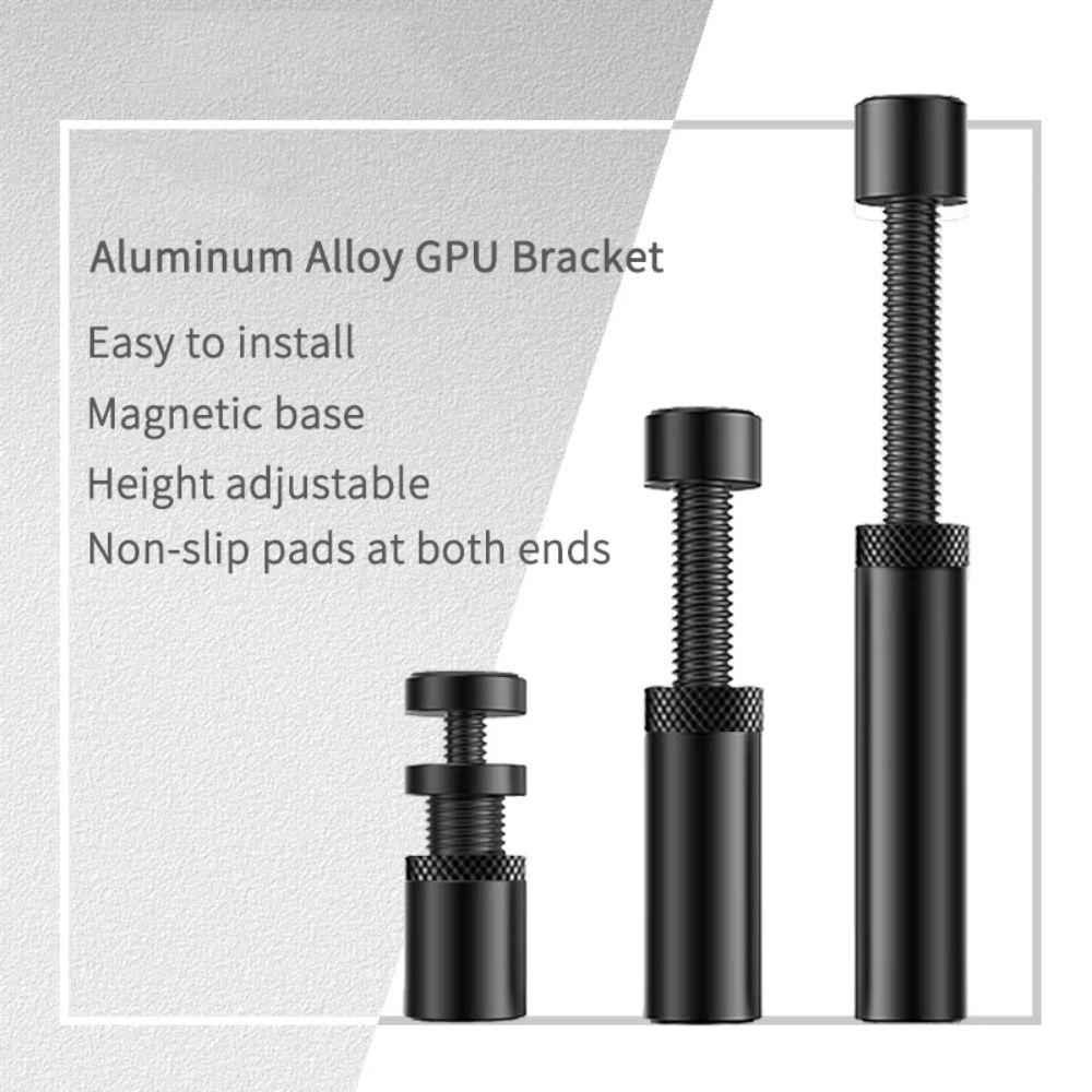 Vertical Graphics Card GPU Holder Aluminum Zinc Zinc Alloy Graphics Card Magnetic Bracket Computer Case Silver S
Vertical Graphics Card GPU Holder Aluminum Zinc Zinc Alloy Graphics Card Magnetic Bracket Computer Case Silver S