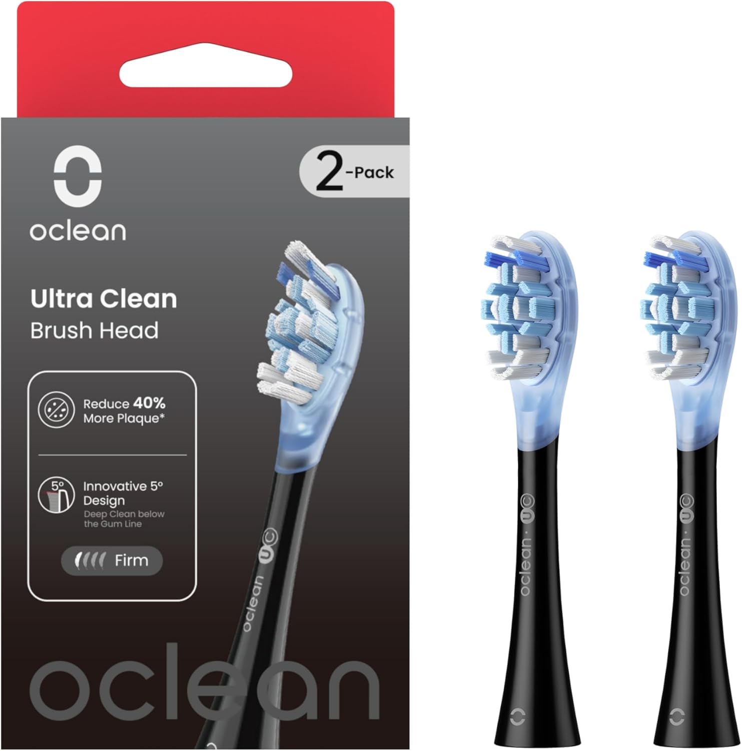 Набор сменных щеток Oclean Ultra из 2 штук для удаления зубного налета с жесткой щетиной. Совместим со всеми моделями Oclean. (Удаление зубного налета) Высокие технологии 40% чёрный
Набор сменных щеток Oclean Ultra из 2 штук для удаления зубного налета с жесткой щетиной. Совместим со всеми моделями Oclean. (Удаление зубного налета) Высокие технологии 40% чёрный