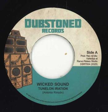 7inch Record TUNELON IRATION VARIEDUB Wicked Sound Wicked Dub DSR7004 Dubstoned EU 2025 Spain Reggae Ska Dub
7inch Record TUNELON IRATION VARIEDUB Wicked Sound Wicked Dub DSR7004 Dubstoned EU 2025 Spain Reggae Ska Dub