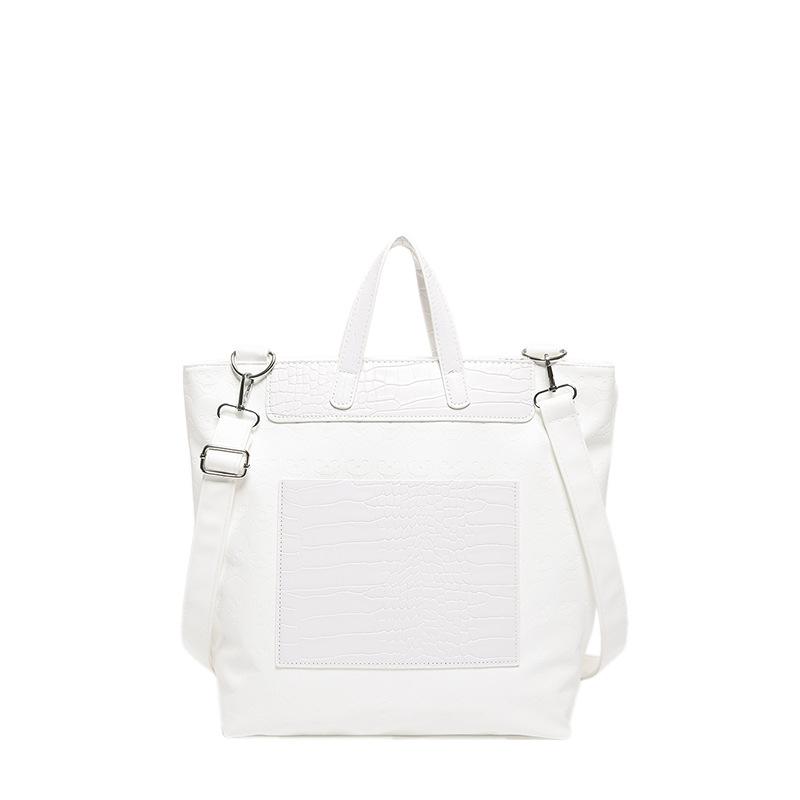 Новая модная сумка через плечо большой вместимости белый
Новая модная сумка через плечо большой вместимости белый