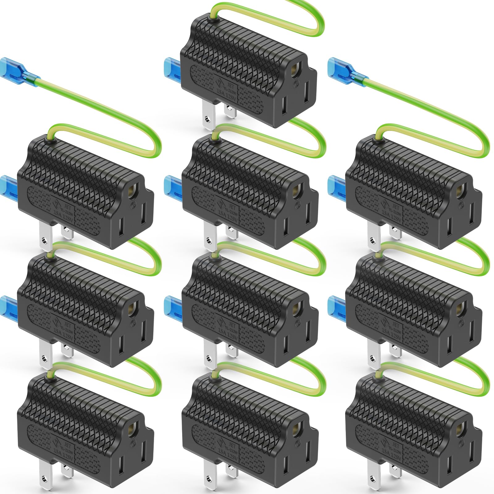 Outlet Tap 3P to 2P AC Adapter of HITRENDS Conversion Plug Outlet 3 Pin 2 Pin Conversion Adapter Outlet Branch Power Strip with Earth Cord Tap Black
Outlet Tap 3P to 2P AC Adapter of HITRENDS Conversion Plug Outlet 3 Pin 2 Pin Conversion Adapter Outlet Branch Power Strip with Earth Cord Tap Black