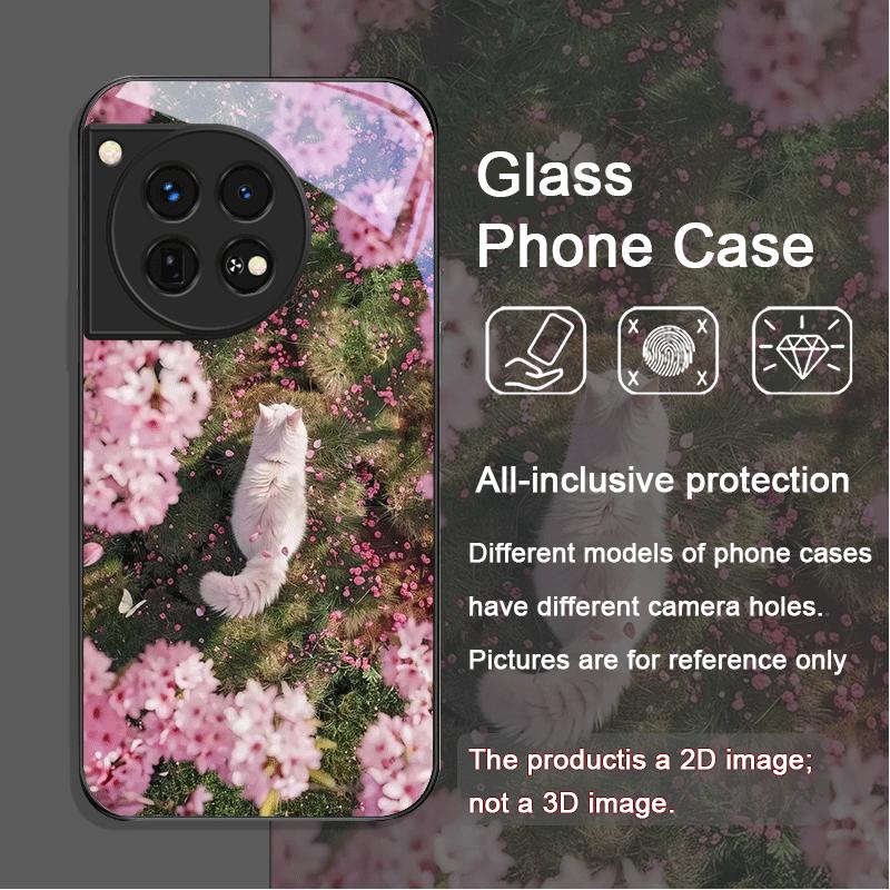 Pink Cherry Blossom Flower Cute Cat Print Tempered Glass Phone Case for OnePlus 13R 12 11 10 ACE2 3 Pro Nord 2T 4 CE3 Lite Cover OnePlus 10 Pro
Pink Cherry Blossom Flower Cute Cat Print Tempered Glass Phone Case for OnePlus 13R 12 11 10 ACE2 3 Pro Nord 2T 4 CE3 Lite Cover OnePlus 10 Pro