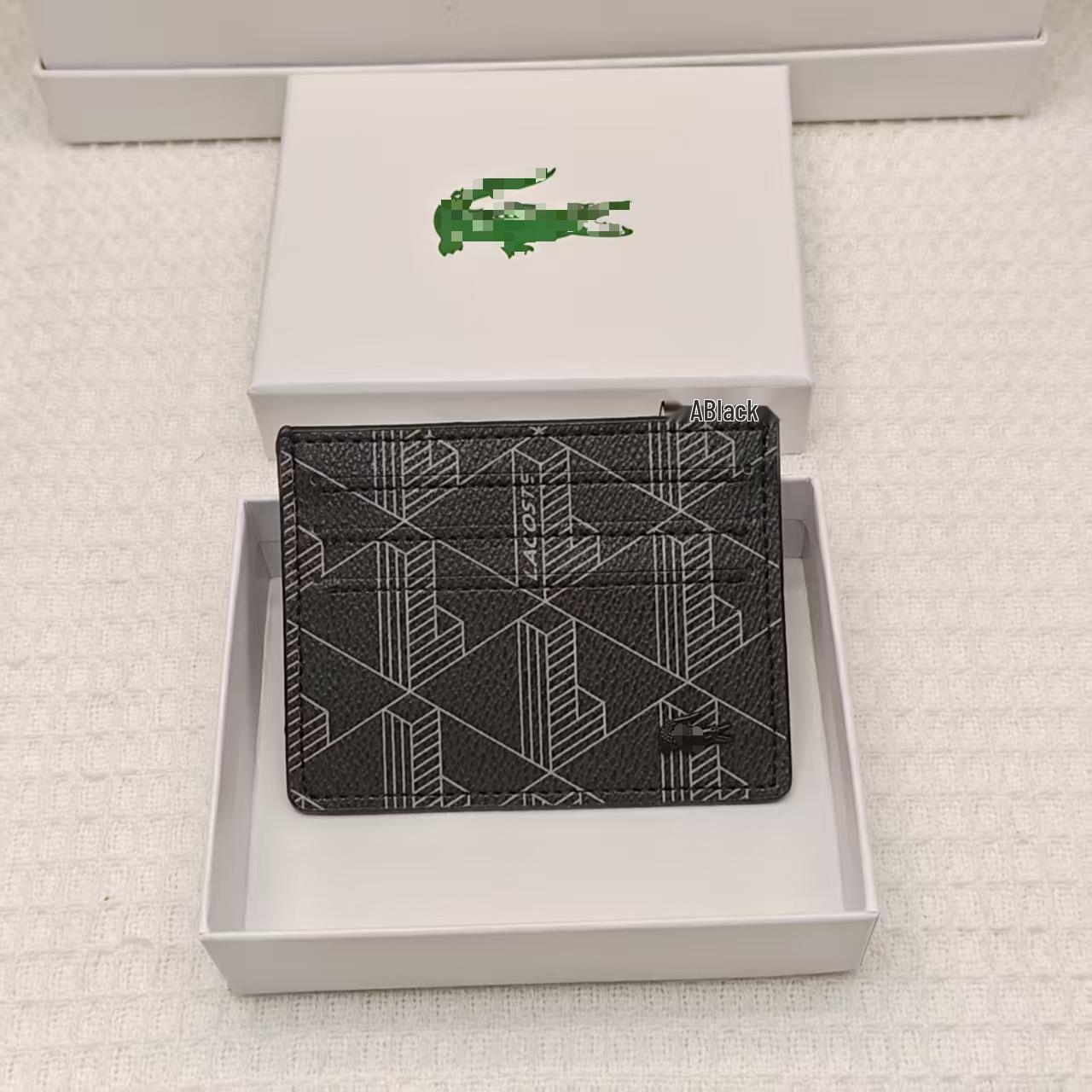 Модний міні-гаманець для карток зі шкіри в клітинку 2025 10 x 7.8 cm чорний
Модний міні-гаманець для карток зі шкіри в клітинку 2025 10 x 7.8 cm чорний