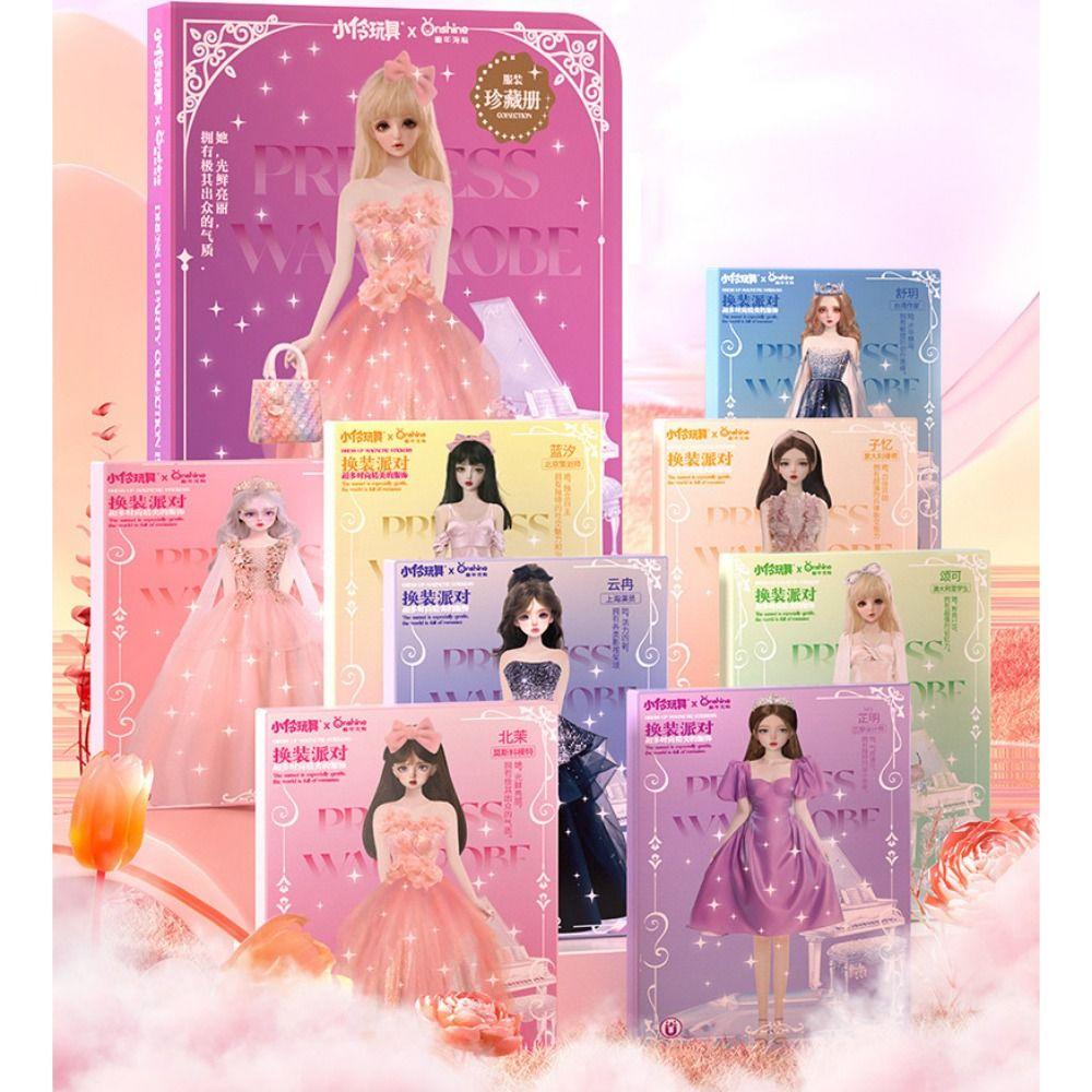 No Cutting Paper Doll Quiet Book Play Repeatedly DIY Cute Princess Book Birthday Gift 6
No Cutting Paper Doll Quiet Book Play Repeatedly DIY Cute Princess Book Birthday Gift 6