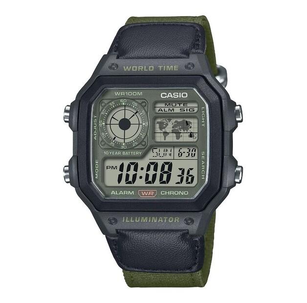 Часы Casio AE-1200WHUB-3AVEF One Size
Часы Casio AE-1200WHUB-3AVEF One Size