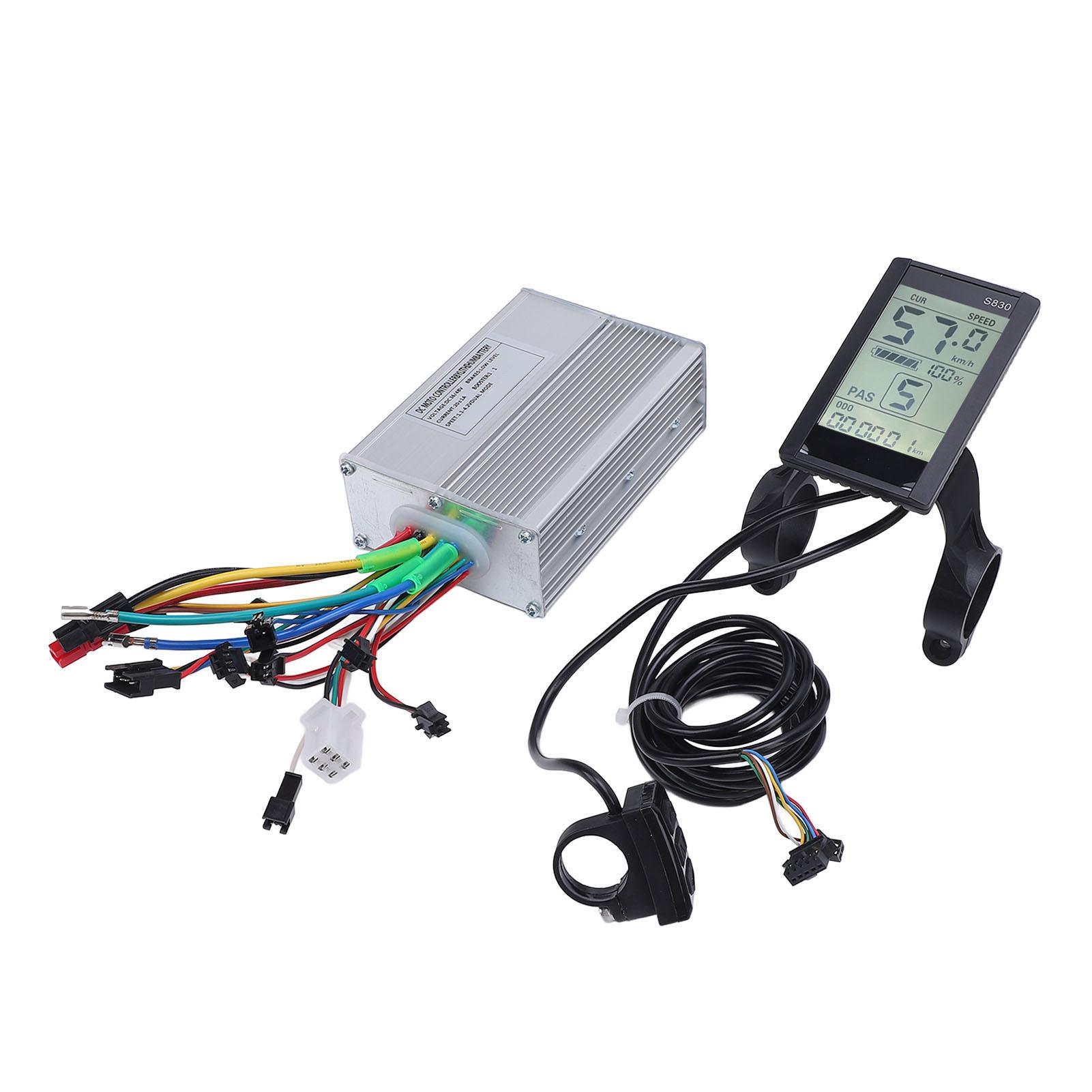 Контроллер синусоидальной волны 20A 3 режима с ЖК-дисплеем S830 Алюминиевый сплав ABS Электродвигатель
Контроллер синусоидальной волны 20A 3 режима с ЖК-дисплеем S830 Алюминиевый сплав ABS Электродвигатель