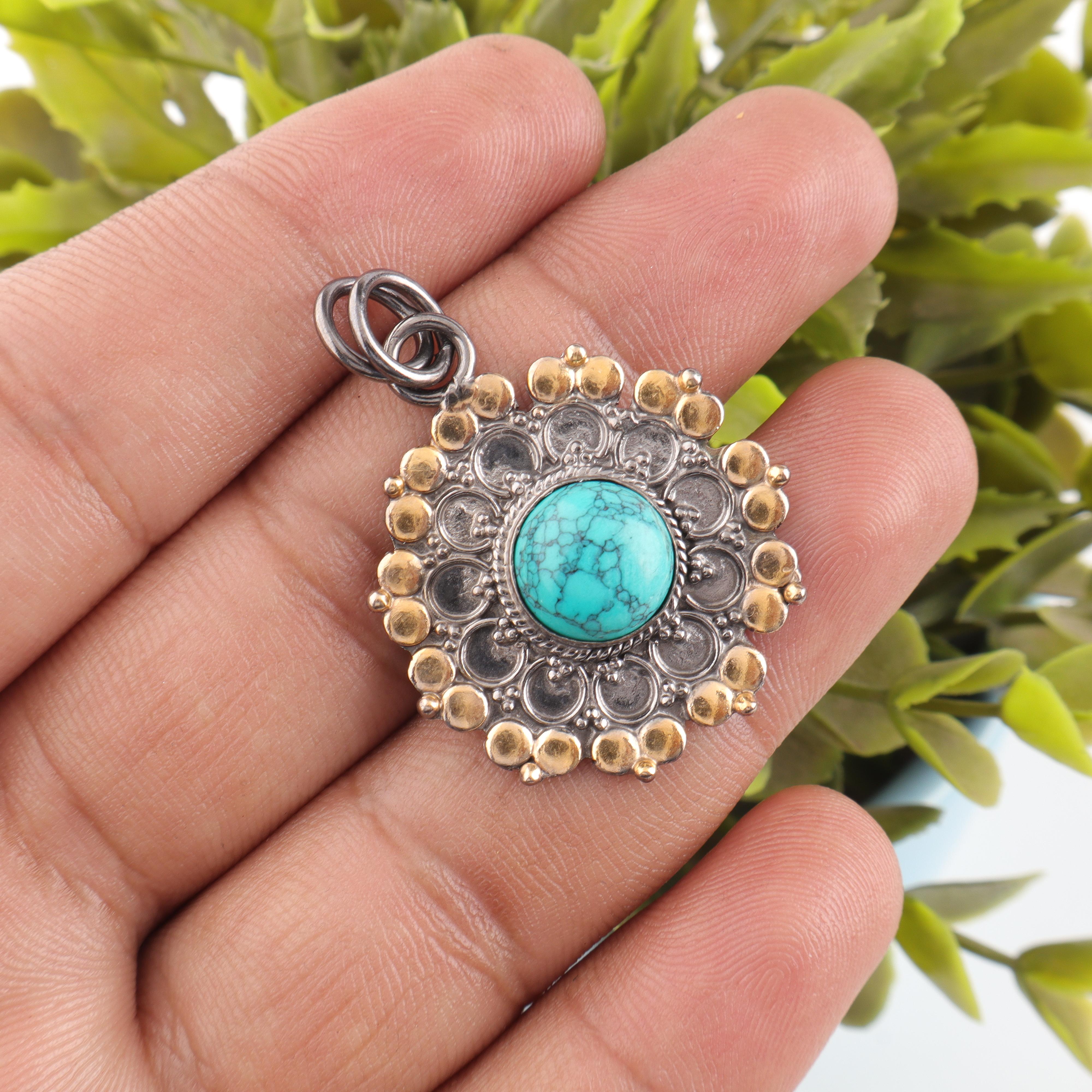 Подвеска из драгоценного камня ручной работы с синей бирюзой, антикварная ювелирная подвеска из стерлингового серебра 925 пробы, для подарка на помолвку 1.26 Inches синий
Подвеска из драгоценного камня ручной работы с синей бирюзой, антикварная ювелирная подвеска из стерлингового серебра 925 пробы, для подарка на помолвку 1.26 Inches синий