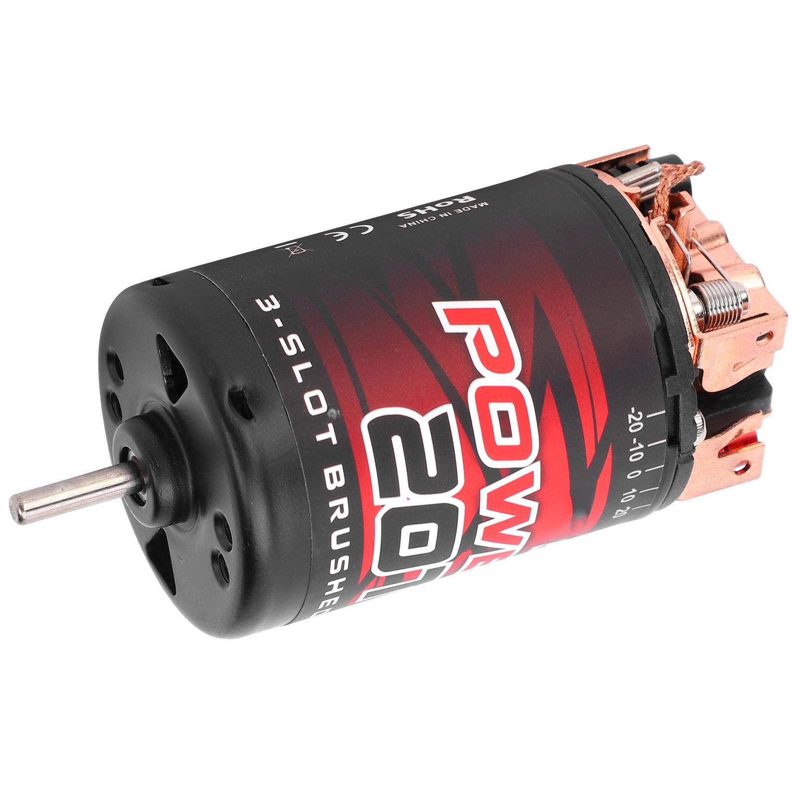 RC 550 3Solt 20T Колекторний двигун Змінні вугільні щітки для 110 112 RC Позашляховика
RC 550 3Solt 20T Колекторний двигун Змінні вугільні щітки для 110 112 RC Позашляховика