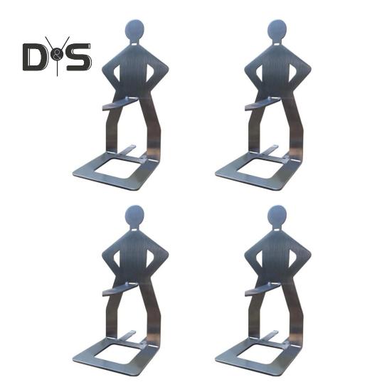 Решітка для гриля з нержавіючої сталі для ковбасок для барбекю, у формі людини, для хот-догів, багатоцільова, з антипригарним покриттям, підставка-тримач для ковбасок, для фрикадельок 4pcs
Решітка для гриля з нержавіючої сталі для ковбасок для барбекю, у формі людини, для хот-догів, багатоцільова, з антипригарним покриттям, підставка-тримач для ковбасок, для фрикадельок 4pcs