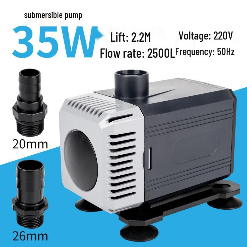Kaidi Aquarium Bottom Suction Submersible Pump CN plug (adapter included)
Kaidi Aquarium Bottom Suction Submersible Pump CN plug (adapter included)