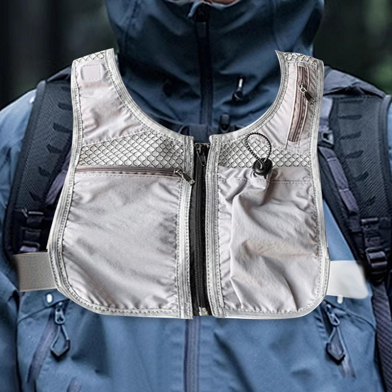 Нагрудная сумка для мобильного телефона с местом для хранения для бега и пеших походов серый
Нагрудная сумка для мобильного телефона с местом для хранения для бега и пеших походов серый