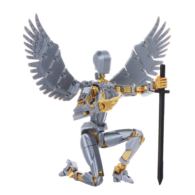 Набор фигурок T13 Robo 13 Фигурка N13 со скипетром Saint Swords Holy Hammer Titan 13 Манекен Lucky 13 Полная артикуляция золотой
Набор фигурок T13 Robo 13 Фигурка N13 со скипетром Saint Swords Holy Hammer Titan 13 Манекен Lucky 13 Полная артикуляция золотой