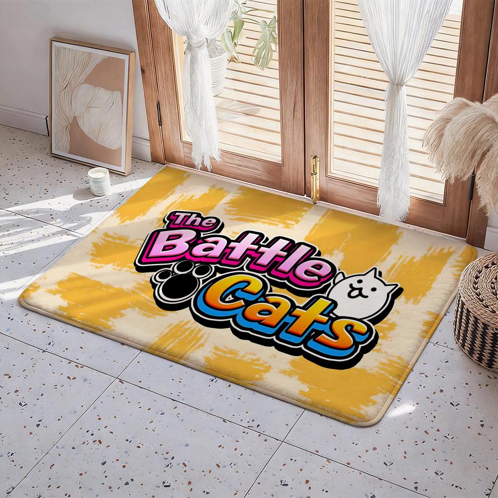 Game B Battle Cats Floor Mat Eco Flannel Doormat Non Slip Odorless Indoor Floor Rug Soft Short Plush Home Mat 50x80cm
Game B Battle Cats Floor Mat Eco Flannel Doormat Non Slip Odorless Indoor Floor Rug Soft Short Plush Home Mat 50x80cm