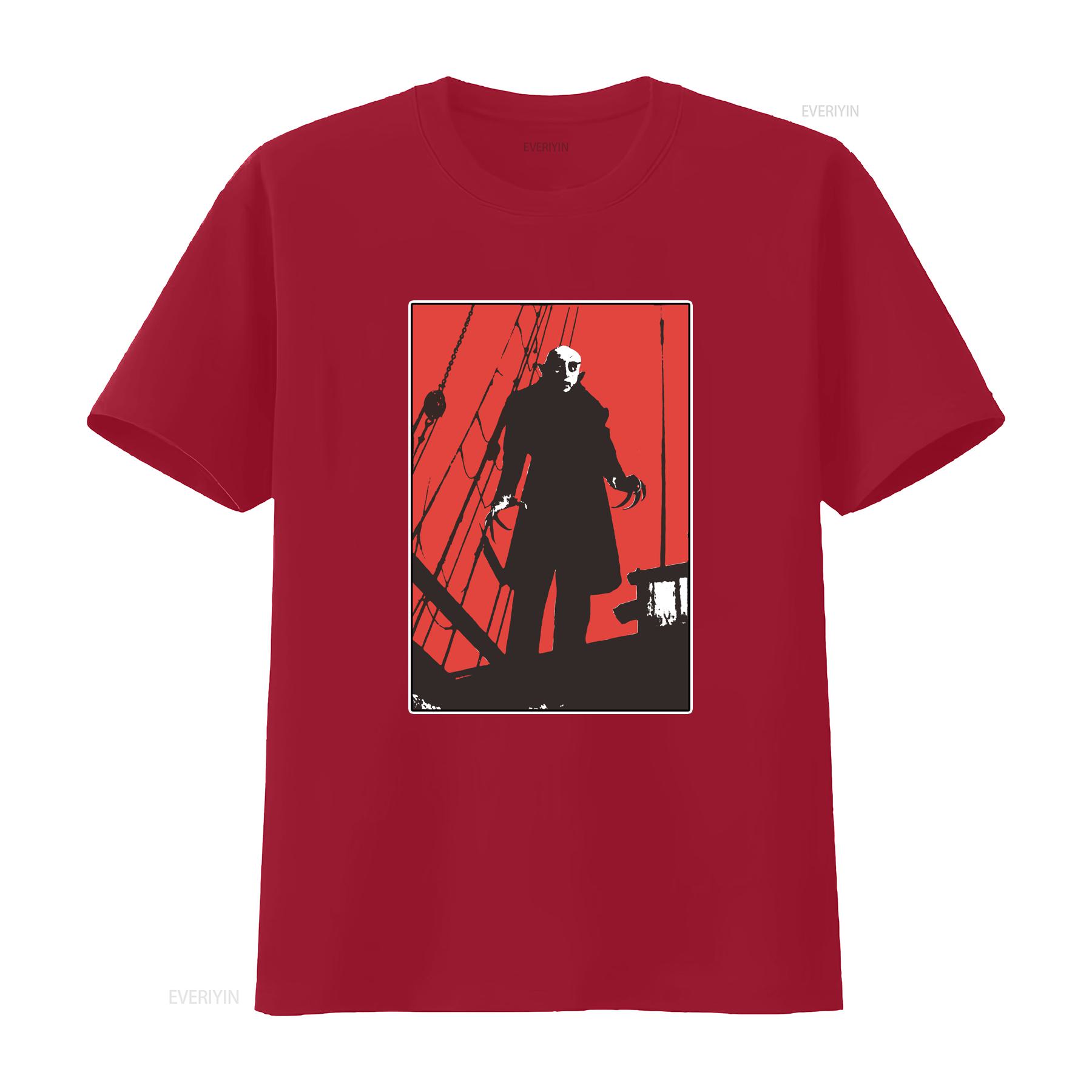 Nosferatu Red Classic Horror Film T Shirt Dracula Vintage Gothic Movie Poster Jersey vintage Washed fashion Versatile Casual S
Nosferatu Red Classic Horror Film T Shirt Dracula Vintage Gothic Movie Poster Jersey vintage Washed fashion Versatile Casual S