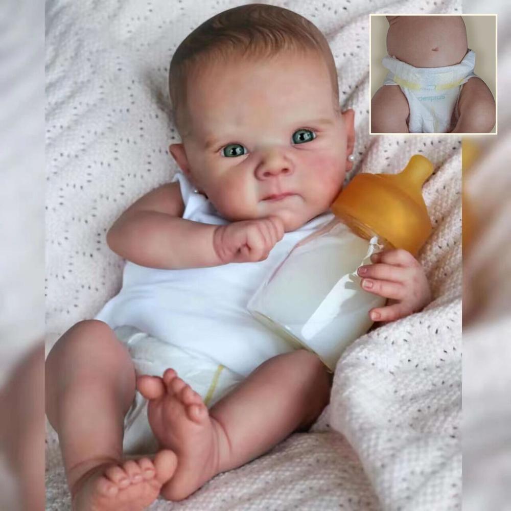 18-дюймовая силиконовая кукла для всего тела Bettie Reborn Baby Doll 46 см Реалистичная милая кукла-симулятор новорожденного 3D-рисование кожи Ручная роспись волос Кукла возрождения Детские игрушки full silicone girl
18-дюймовая силиконовая кукла для всего тела Bettie Reborn Baby Doll 46 см Реалистичная милая кукла-симулятор новорожденного 3D-рисование кожи Ручная роспись волос Кукла возрождения Детские игрушки full silicone girl