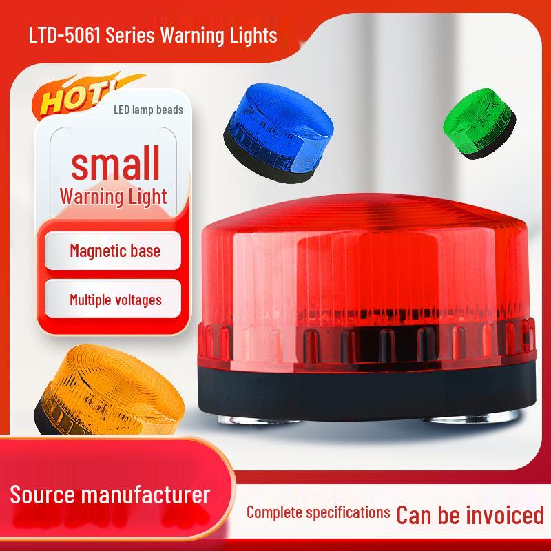 LTD-5061J Multi-Voltage Magnetic Strobe Alarm with Sound and Light, Flashing & Constant Modes Green Flash Silent (DC12V)
LTD-5061J Multi-Voltage Magnetic Strobe Alarm with Sound and Light, Flashing & Constant Modes Green Flash Silent (DC12V)