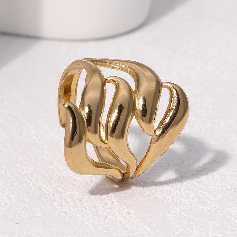 Fashionable Minimalist Geometric Cross Ring Woman And Men Stainless Steel Opening Adjustable Zircon Stackable Rings Accessories resizable
Fashionable Minimalist Geometric Cross Ring Woman And Men Stainless Steel Opening Adjustable Zircon Stackable Rings Accessories resizable