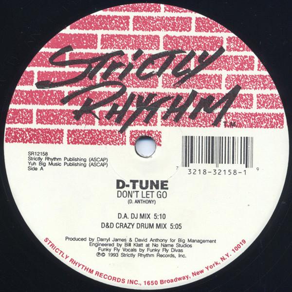 12-дюймовая пластинка D-TUNE - Don t Let Go SR12158 STRICTLY RHYTHM 1993 US Танцевальная и Электронная Б/У
12-дюймовая пластинка D-TUNE - Don t Let Go SR12158 STRICTLY RHYTHM 1993 US Танцевальная и Электронная Б/У