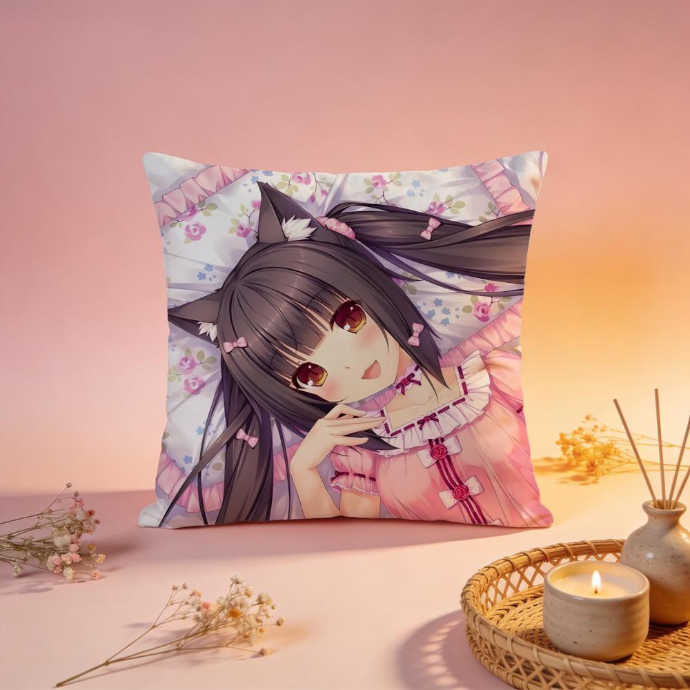 Hot NNNekoparaew Cushion Cover Comfortable Durable Pillow Cover MultiScene for Home Office Car Sofa 30X30cm
Hot NNNekoparaew Cushion Cover Comfortable Durable Pillow Cover MultiScene for Home Office Car Sofa 30X30cm