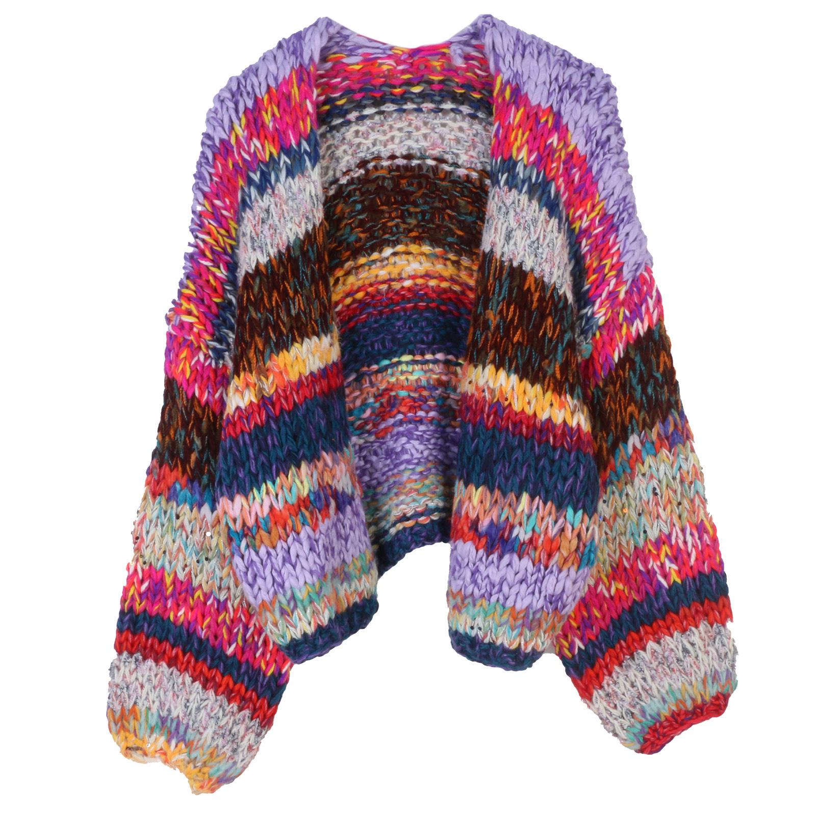 Женский кардиган крупной вязки с V-образным вырезом в стиле колор-блок - Весенне-осенняя мода Large
Женский кардиган крупной вязки с V-образным вырезом в стиле колор-блок - Весенне-осенняя мода Large