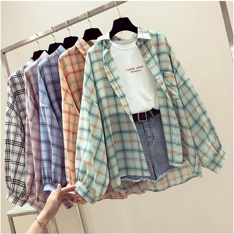 Women s Plaid Loose Seven-Sleeve Sun Protection Jacket - Korean Style Spring/Summer 2023, Stylish and Fairy Top S розовый/оранжевый
Women s Plaid Loose Seven-Sleeve Sun Protection Jacket - Korean Style Spring/Summer 2023, Stylish and Fairy Top S розовый/оранжевый