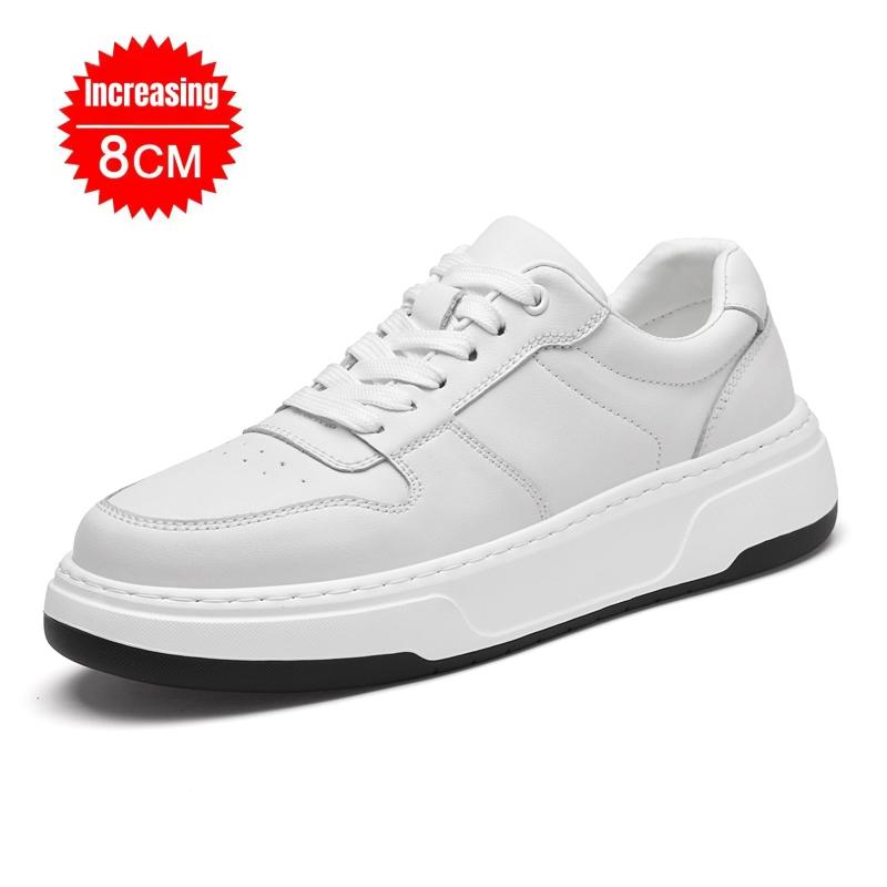 Platform Elevator Shoes Men 8cm Lifting Board Shoes White Taller Sneakers Hidden Height Enhancing Increase Sports Casual Shoes 44
Platform Elevator Shoes Men 8cm Lifting Board Shoes White Taller Sneakers Hidden Height Enhancing Increase Sports Casual Shoes 44