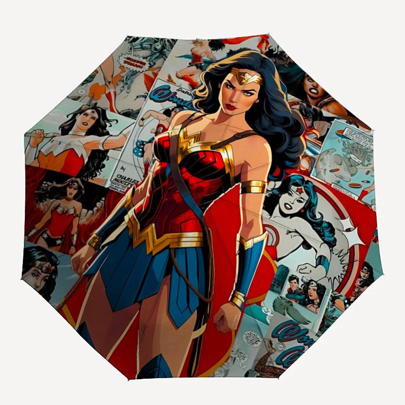 1pc Wonder Woman Comic Automatic Folding Umbrella - Compact 8-Rib Design,Festive Gift for Friends & Family, Compact Umbrella 21185
1pc Wonder Woman Comic Automatic Folding Umbrella - Compact 8-Rib Design,Festive Gift for Friends & Family, Compact Umbrella 21185