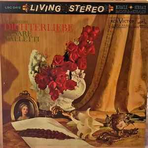 LP Record ROBERT SCHUMANN, CESARE VALLETTI - Schumann: Dichterliebe (Poet s Love LSC2412 RCA Victor Red 1960 US Classical Used
LP Record ROBERT SCHUMANN, CESARE VALLETTI - Schumann: Dichterliebe (Poet s Love LSC2412 RCA Victor Red 1960 US Classical Used