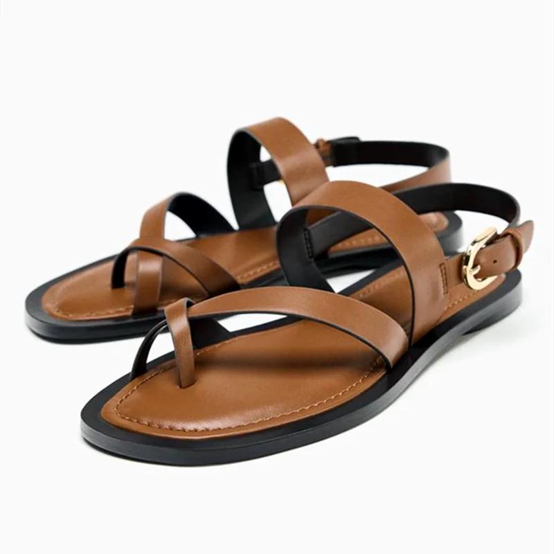 Roman Style Black Narrow Band Gladiator Sandals Women Sexy Clip Toe Flat Sandals Summer Vacation Beach Sandals Zapatos De Mujer 42 коричневий
Roman Style Black Narrow Band Gladiator Sandals Women Sexy Clip Toe Flat Sandals Summer Vacation Beach Sandals Zapatos De Mujer 42 коричневий