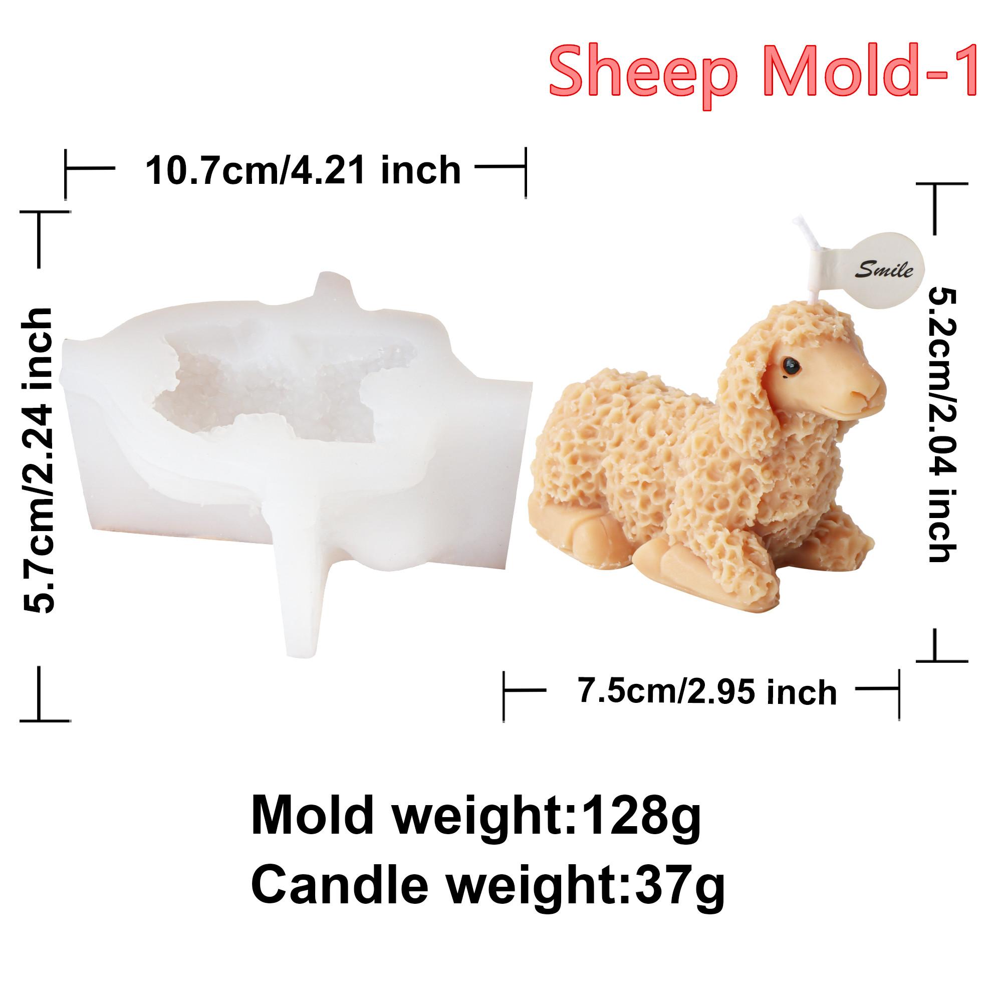 3D Animal Sheep Hedgehog Sika Deer Head Silicone Mold Decorating Tools DIY Making Candle Aromatherapy Gypsum Resin Mould
3D Animal Sheep Hedgehog Sika Deer Head Silicone Mold Decorating Tools DIY Making Candle Aromatherapy Gypsum Resin Mould