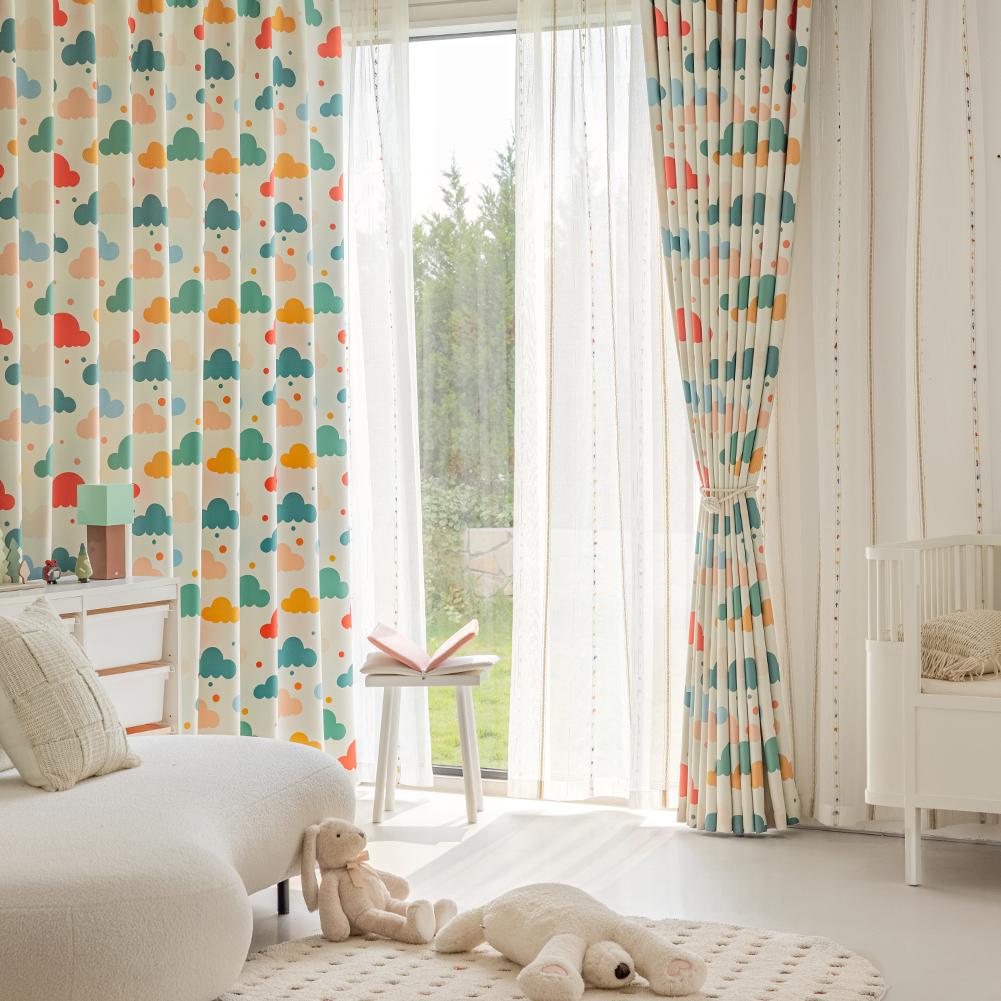 1PC LOZUJOJU Rainbow Cloud Children s Room Advanced Light Blocking Printing Curtain and Sheer Curtain for Bedroom Living Room Home Decor
1PC LOZUJOJU Rainbow Cloud Children s Room Advanced Light Blocking Printing Curtain and Sheer Curtain for Bedroom Living Room Home Decor