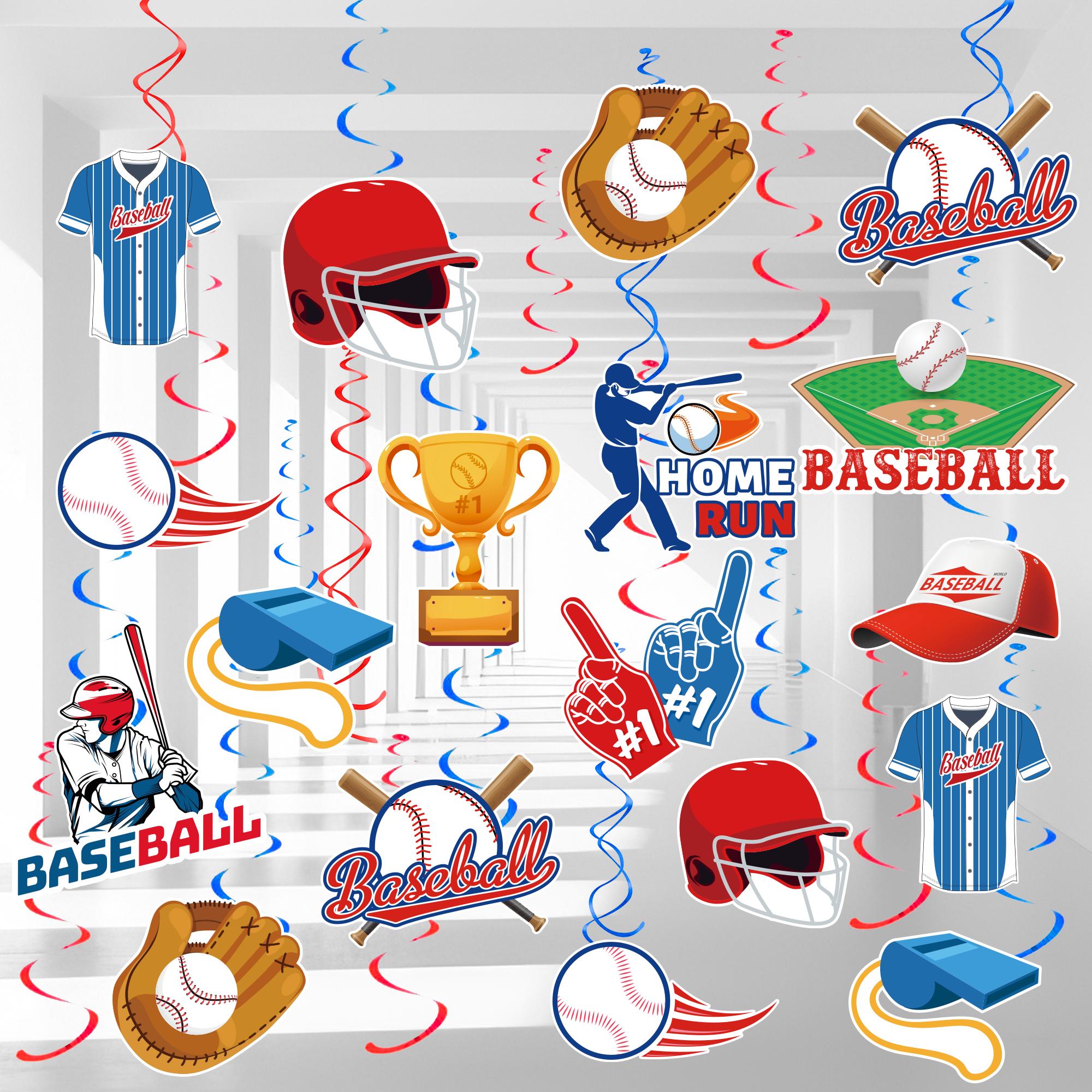 Baseball Party Hanging Swirls, 33 Pieces Baseball Hanging Swirl Decorations for Baseball Party Decoration Swirl Hanging
Baseball Party Hanging Swirls, 33 Pieces Baseball Hanging Swirl Decorations for Baseball Party Decoration Swirl Hanging