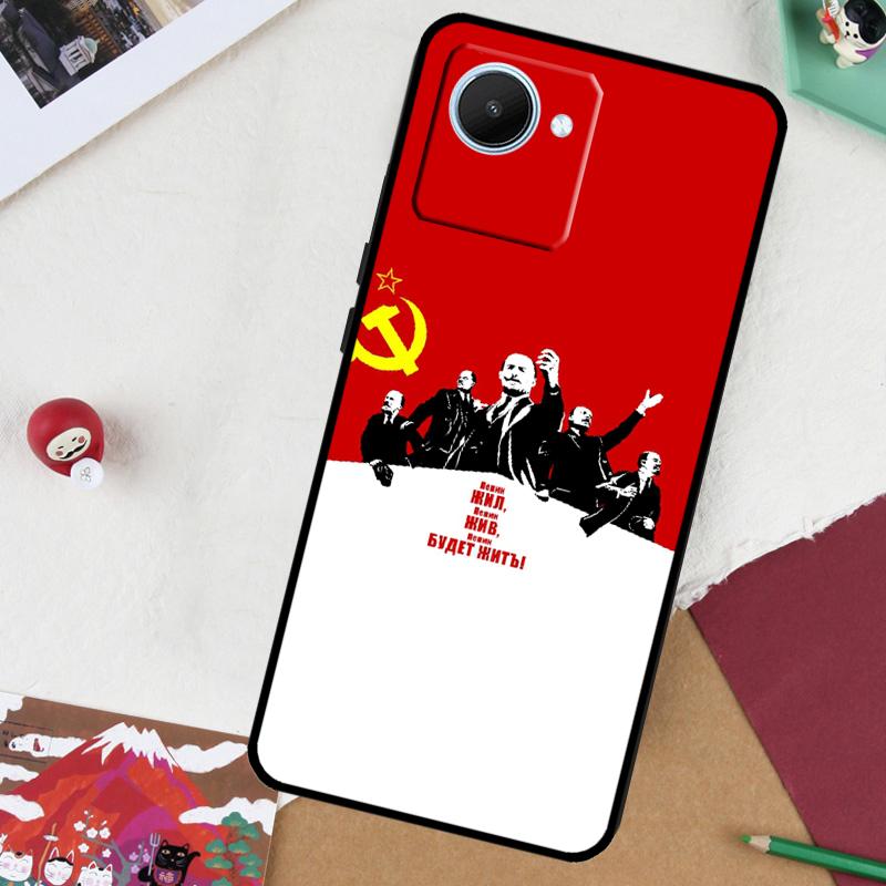 lenin Soviet Union flag For Realme GT 7 Pro GT 6 5 6T 10 11 12 13 14 Pro Plus C61 C53 C51 C21Y C25S C75 C55 C67 Case Realme C51
lenin Soviet Union flag For Realme GT 7 Pro GT 6 5 6T 10 11 12 13 14 Pro Plus C61 C53 C51 C21Y C25S C75 C55 C67 Case Realme C51