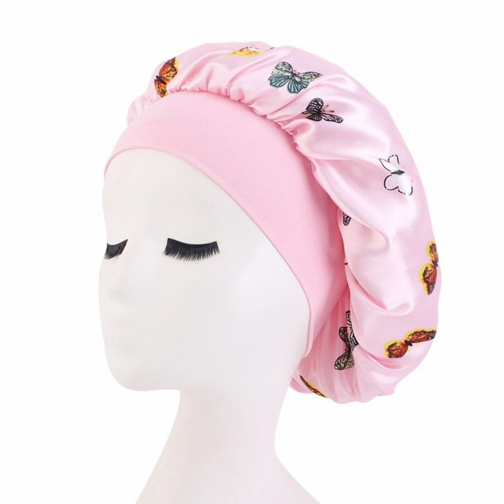 Premium Silk Satin Hair Bonnet, Breathable Wide Band Sleep Cap for Curly Hair Styling рожевий
Premium Silk Satin Hair Bonnet, Breathable Wide Band Sleep Cap for Curly Hair Styling рожевий