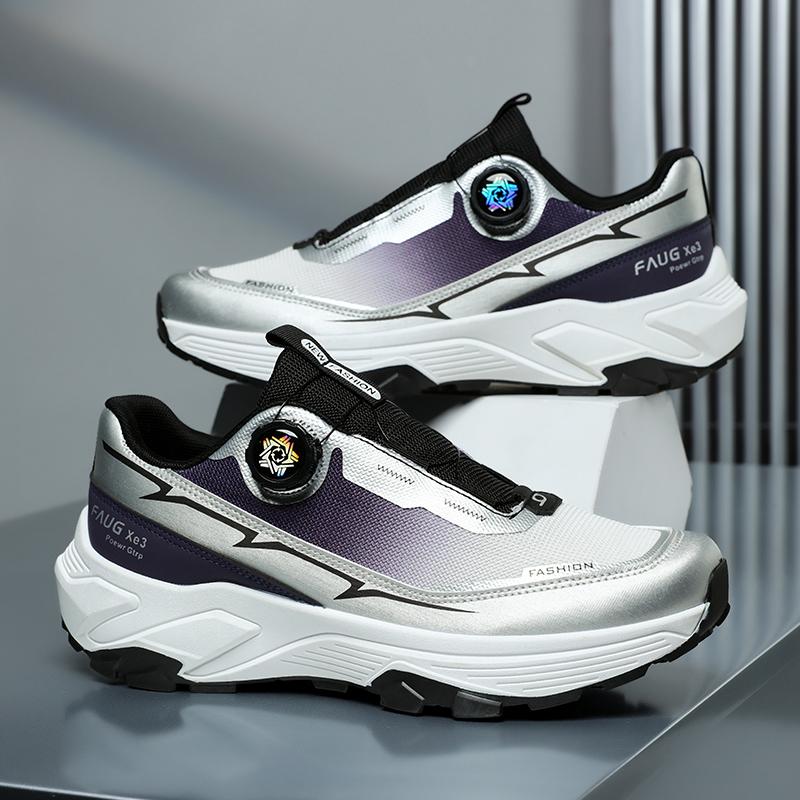 Спортивная обувь из сетки с вращающейся пряжкой, мужские кроссовки для бега, модная повседневная обувь, оригинальная серия, дышащая 46 фиолетовый
Спортивная обувь из сетки с вращающейся пряжкой, мужские кроссовки для бега, модная повседневная обувь, оригинальная серия, дышащая 46 фиолетовый