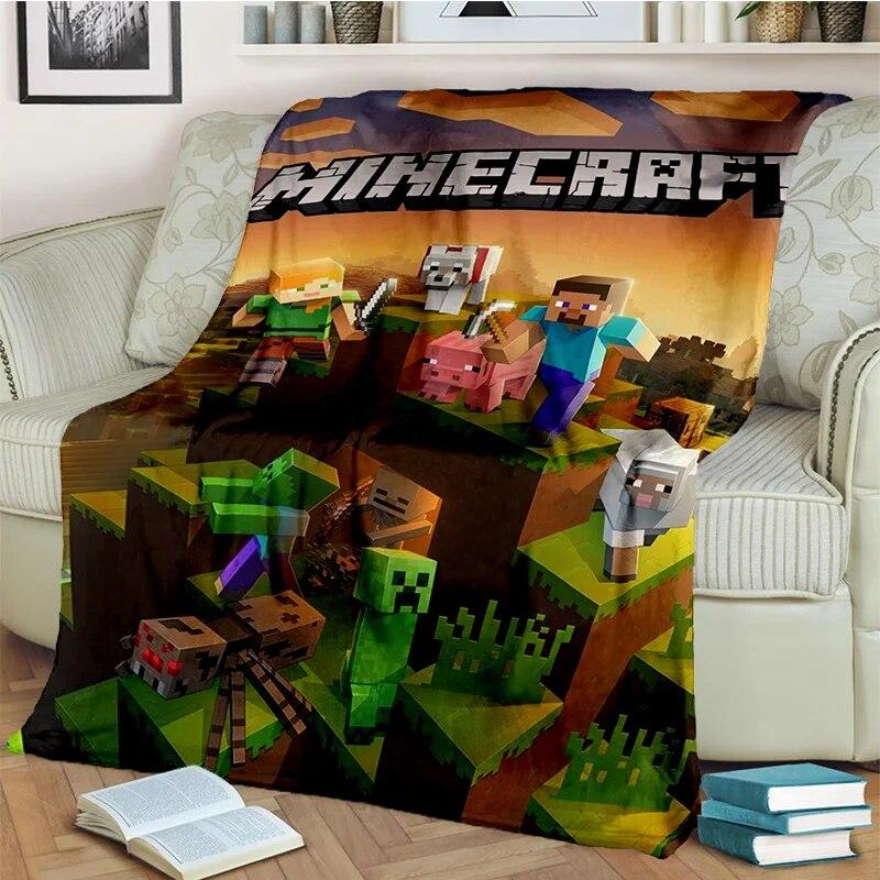 Sandbox 3D MC Games Gamer Cartoon Blanket Soft Throw Blanket Blanket for Gift All Seasons
Sandbox 3D MC Games Gamer Cartoon Blanket Soft Throw Blanket Blanket for Gift All Seasons